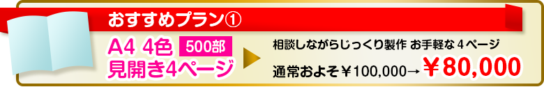 PTA広報誌製作おすすめプラン1